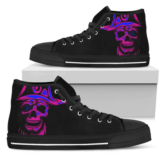 Purple Skull - High Tops