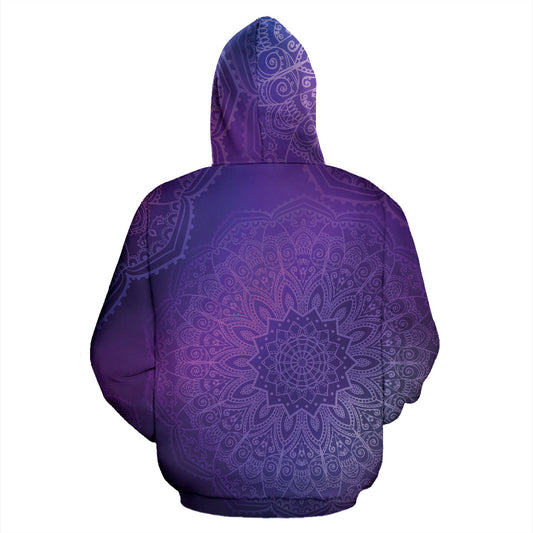Purple Mandalas Hoodie