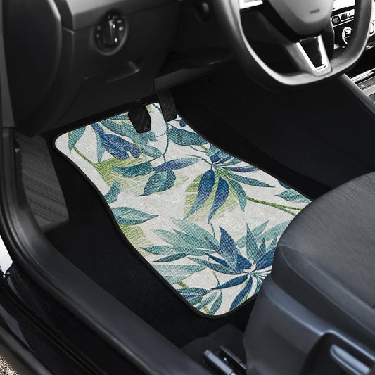 Vintage Plants Car Floor Mats