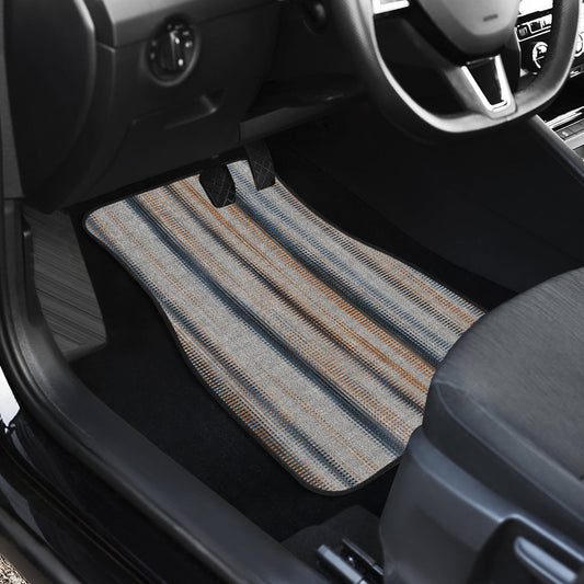 Vintage Stripes Car Floor Mats
