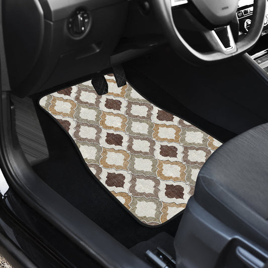 Vintage Pattern Car Floor Mats