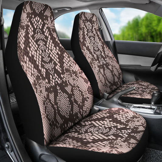 Snake Skin Print Car Seat Covers