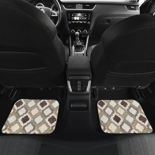 Vintage Pattern Car Floor Mats