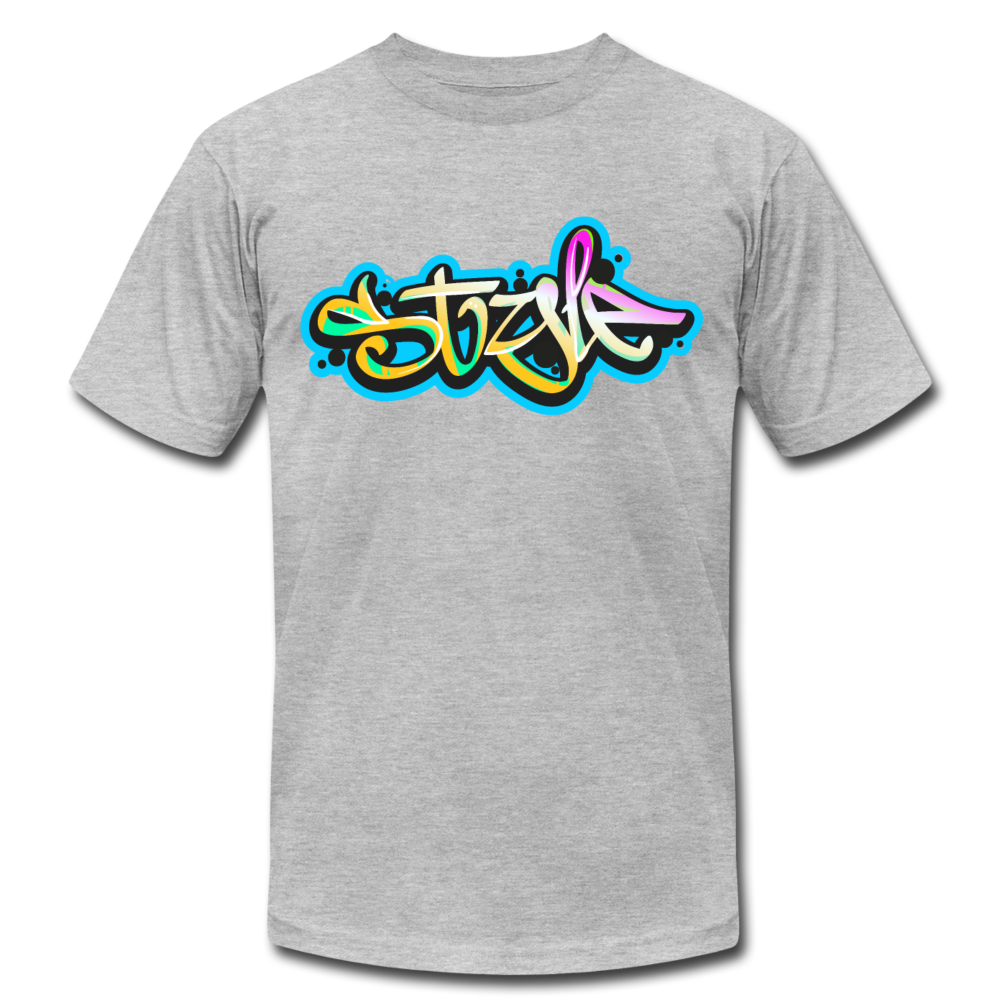 Style Graffiti T-Shirt - heather gray