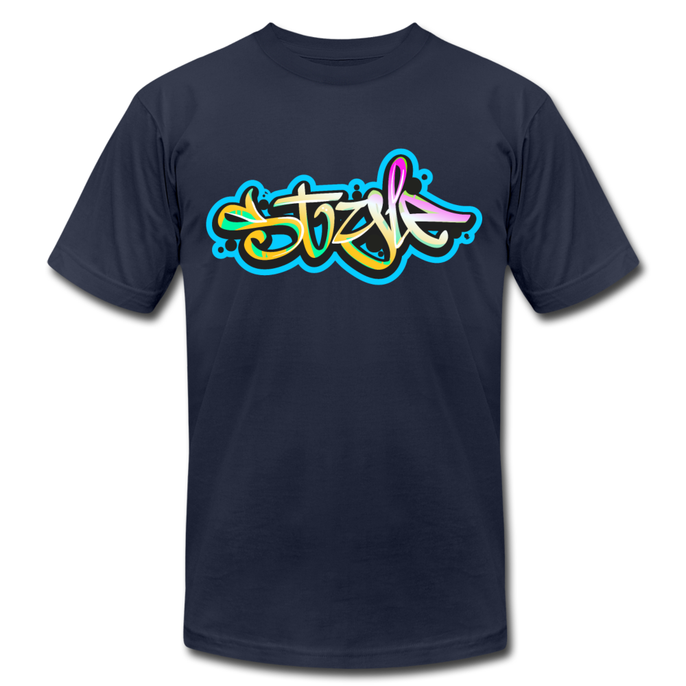 Style Graffiti T-Shirt - navy