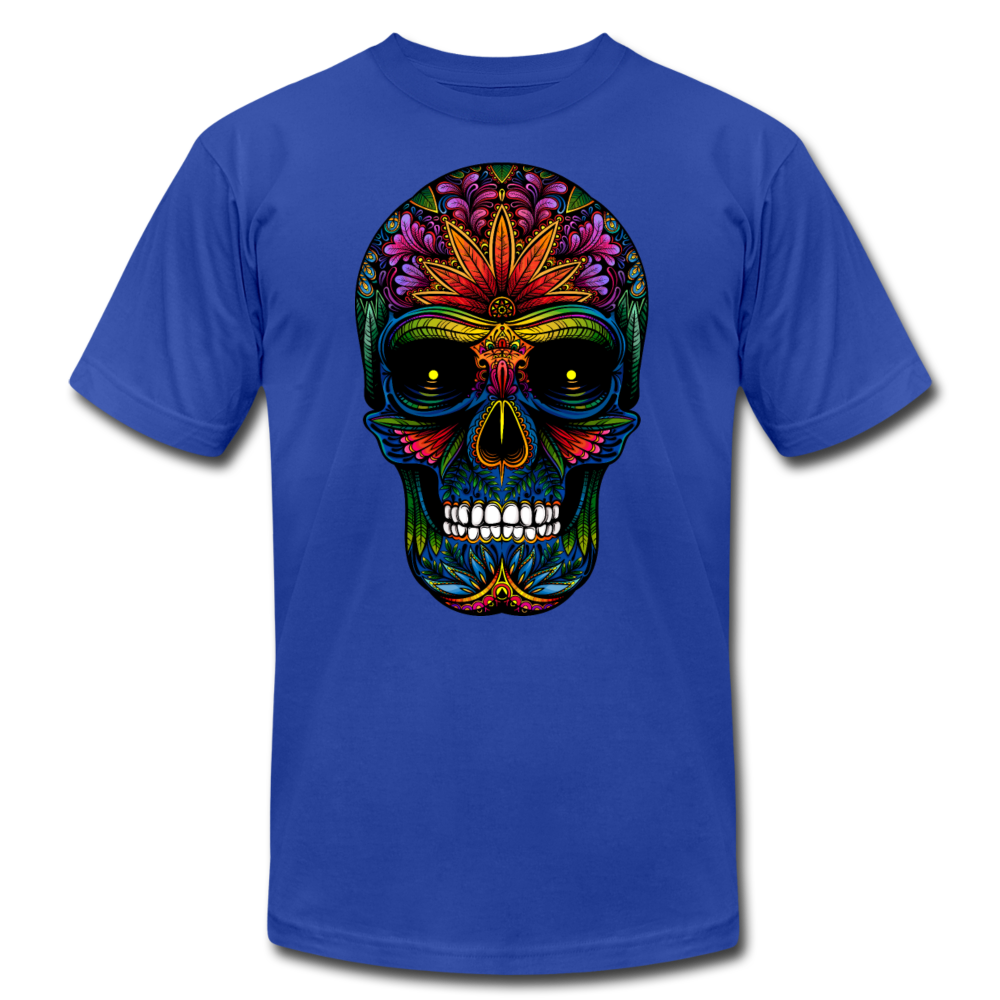 Sugar Skull T-Shirt - royal blue