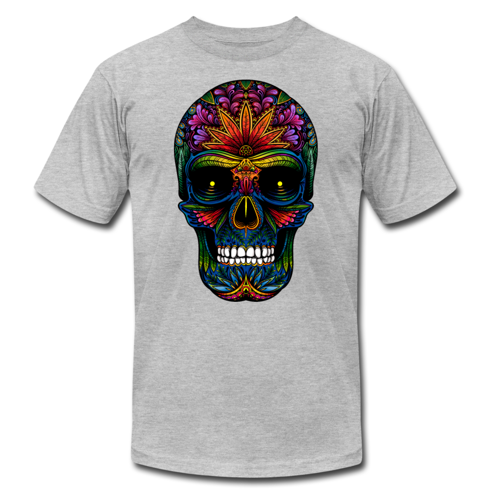 Sugar Skull T-Shirt - heather gray
