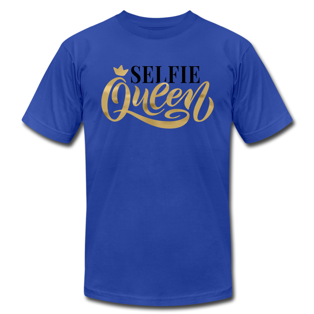Selfie Queen T-Shirt - royal blue