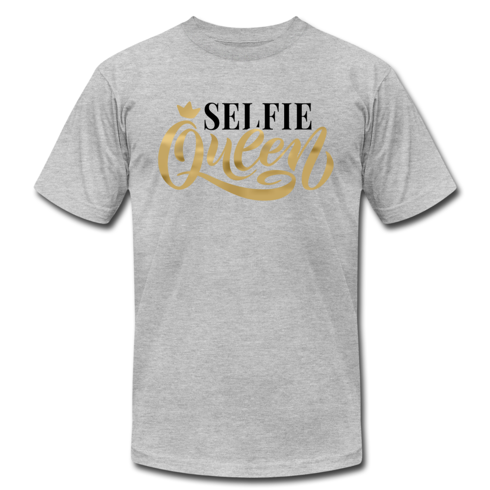 Selfie Queen T-Shirt - heather gray