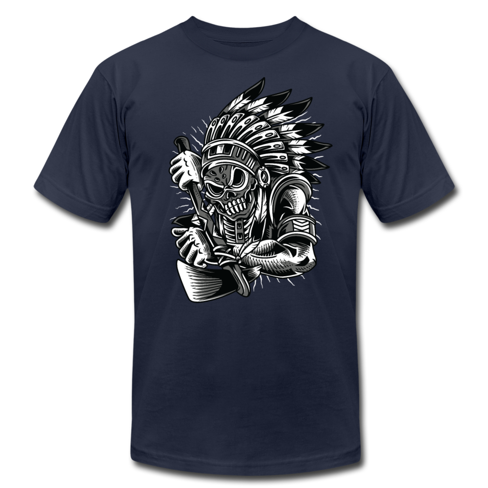 Warrior Indian T-Shirt - navy