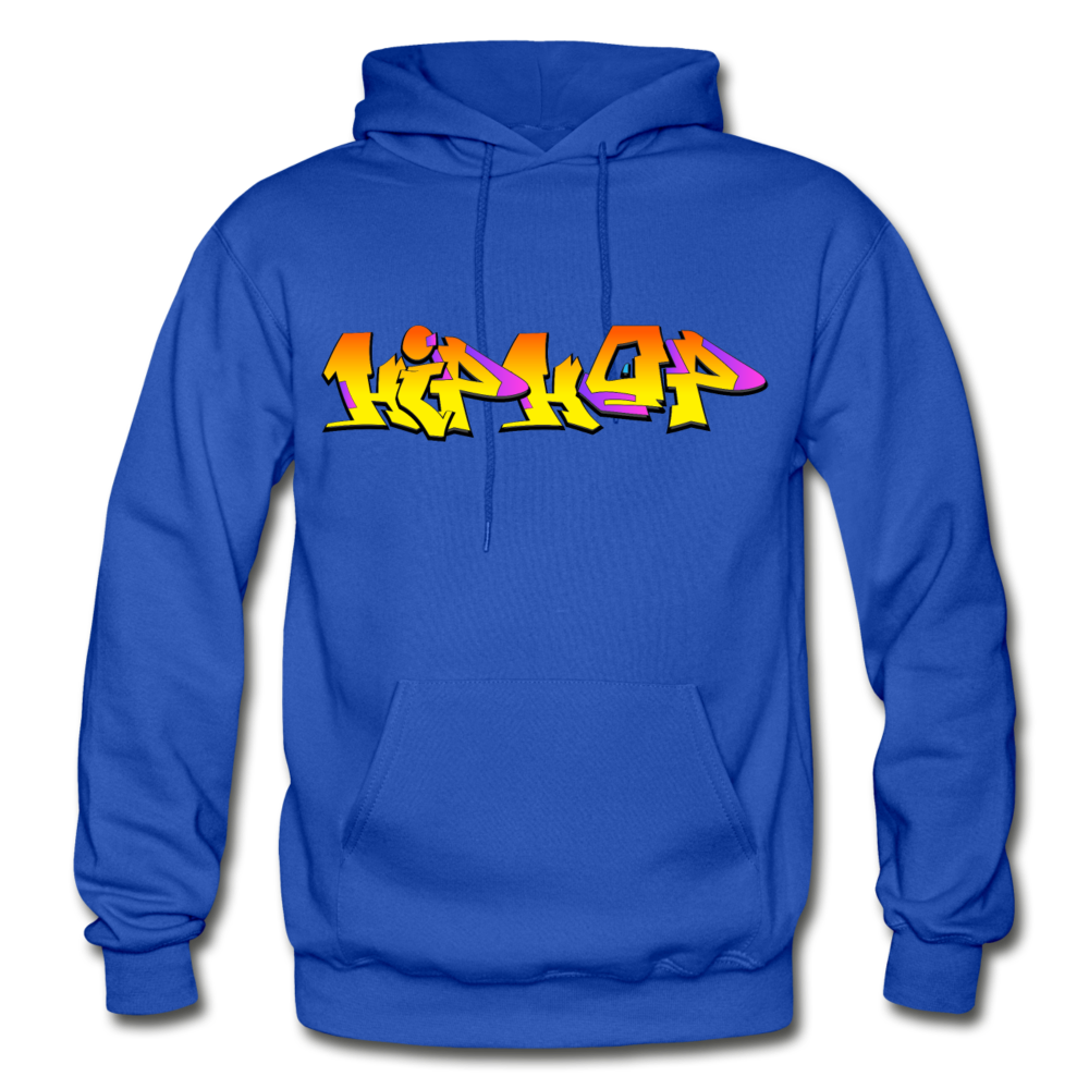 Hip Hop Graffiti Hoodie - royal blue