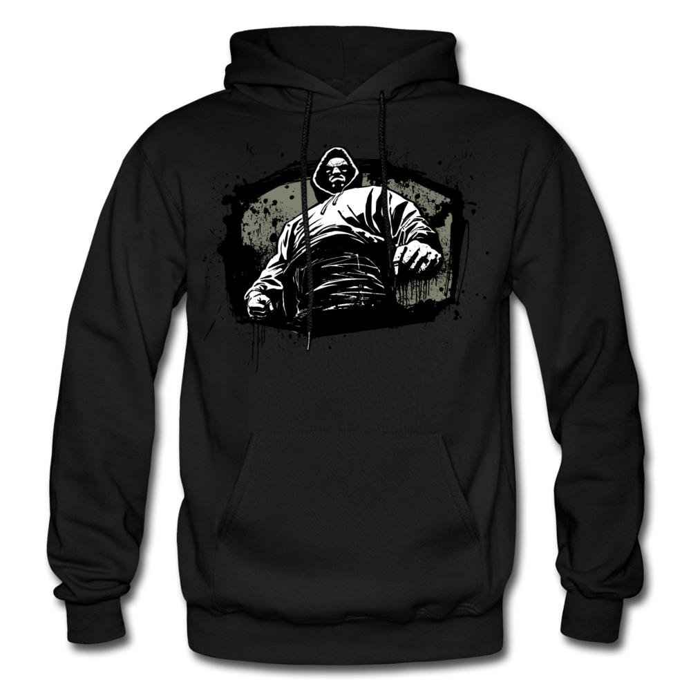 Abstract Thug Hoodie - black