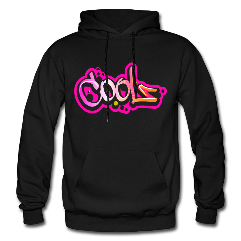 Cool Graffiti Hoodie - black