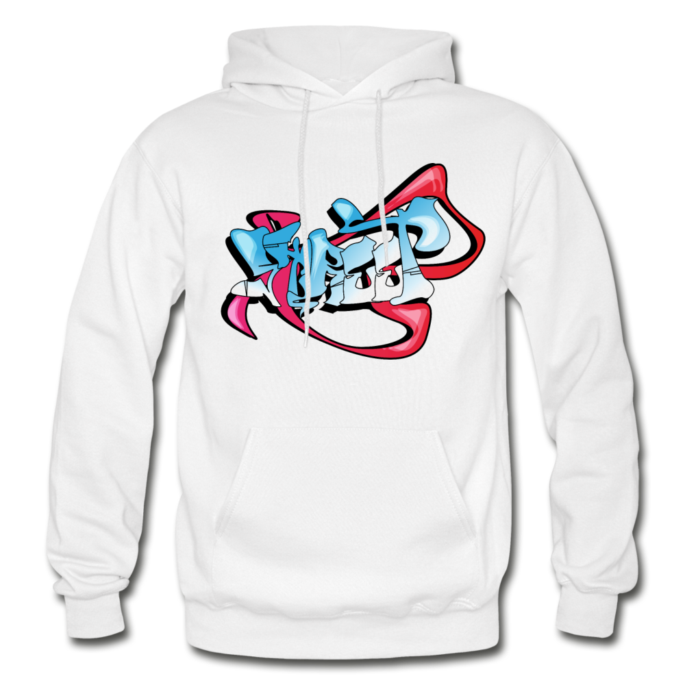 Street Art Graffiti Hoodie - white