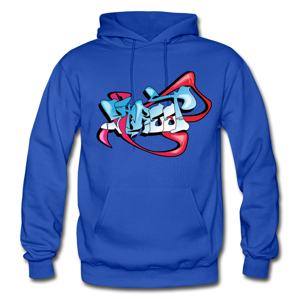 Street Art Graffiti Hoodie - royal blue