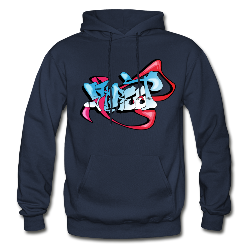 Street Art Graffiti Hoodie - navy