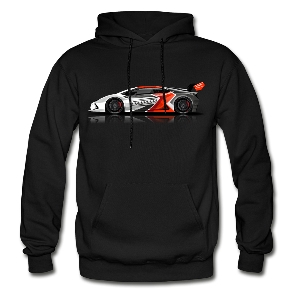Sports Car Hoodie - black