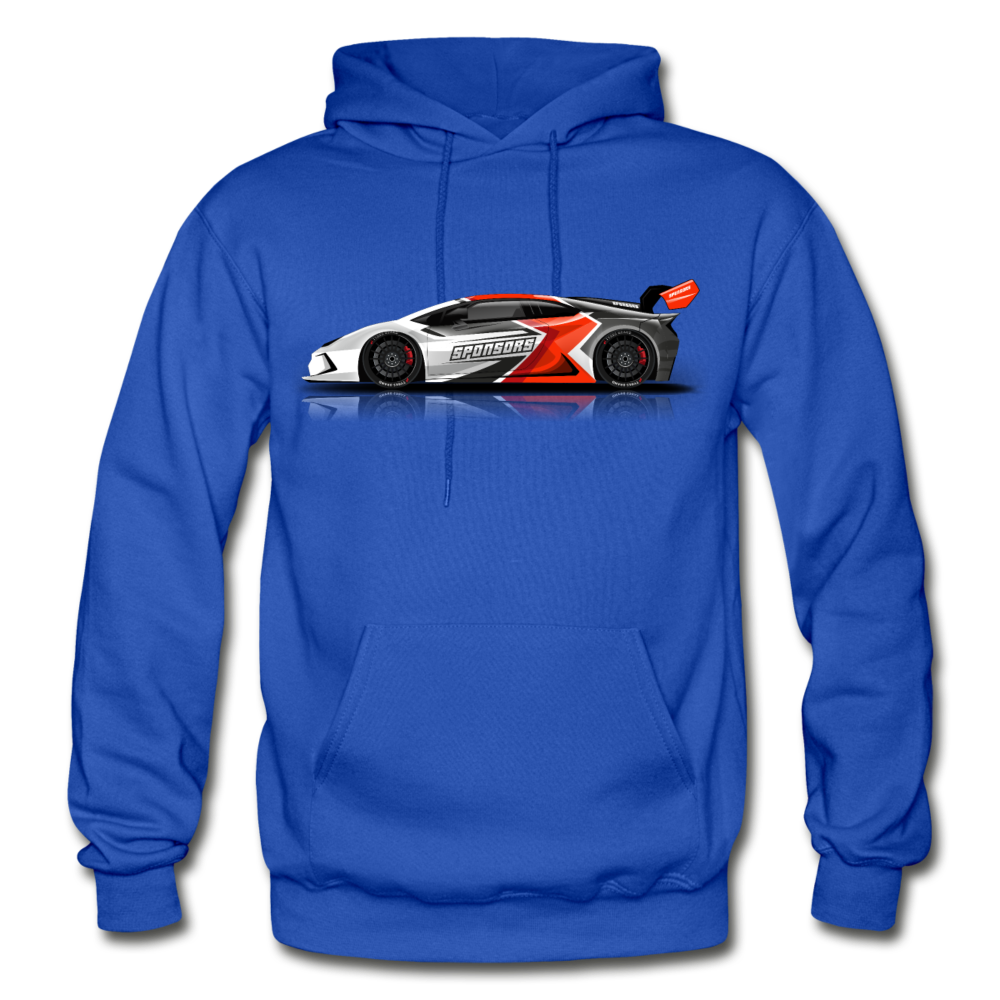 Sports Car Hoodie - royal blue