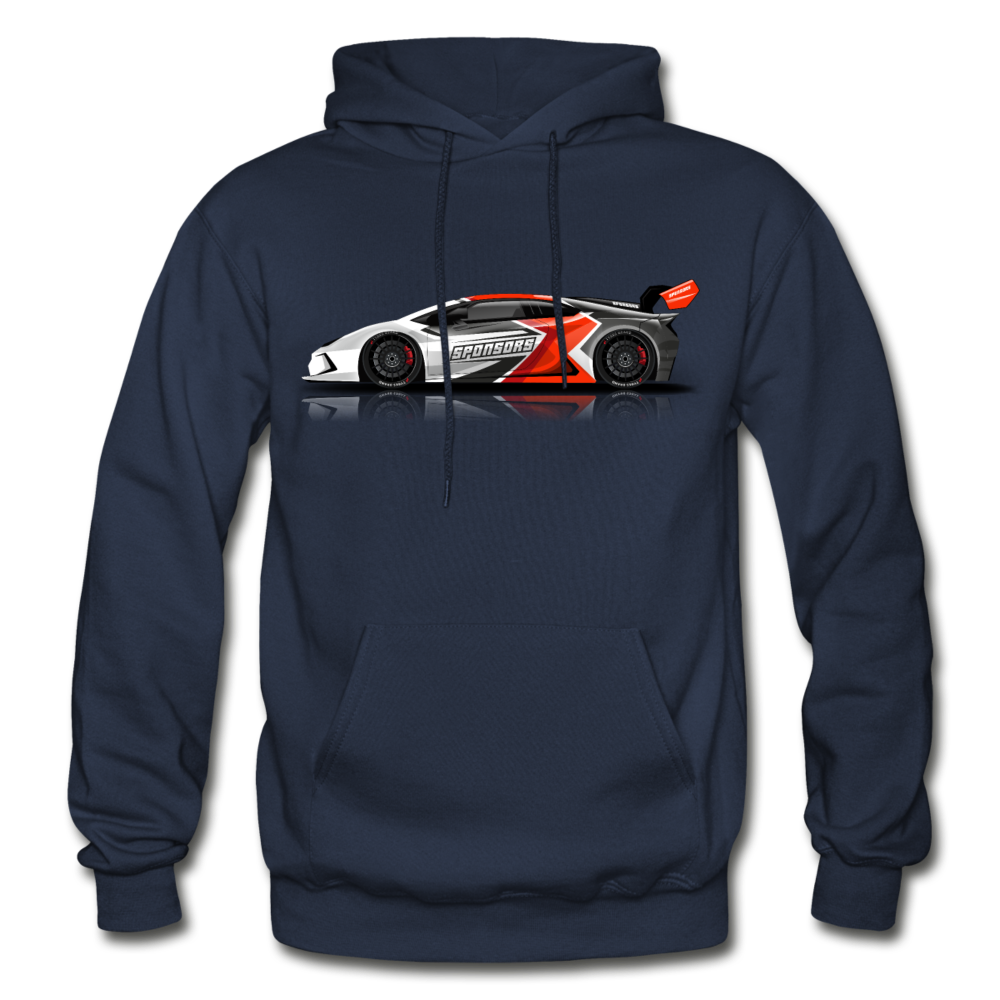 Sports Car Hoodie - navy