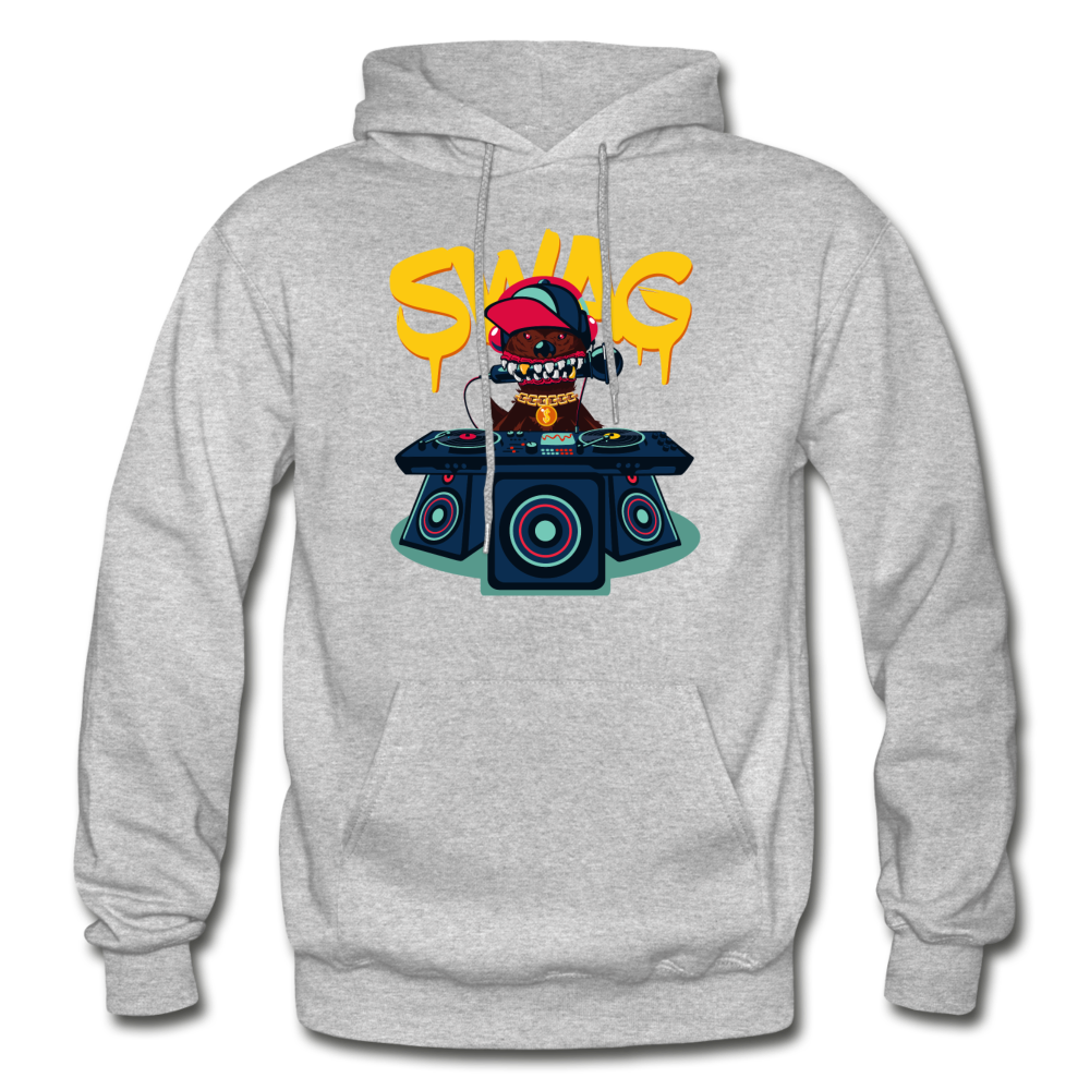 Swag DJ Hoodie - heather gray