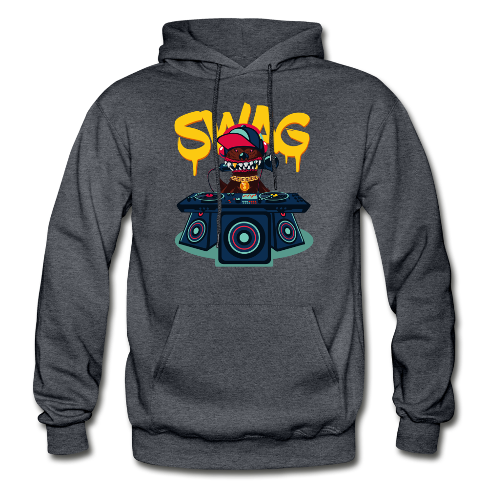 Swag DJ Hoodie - charcoal gray