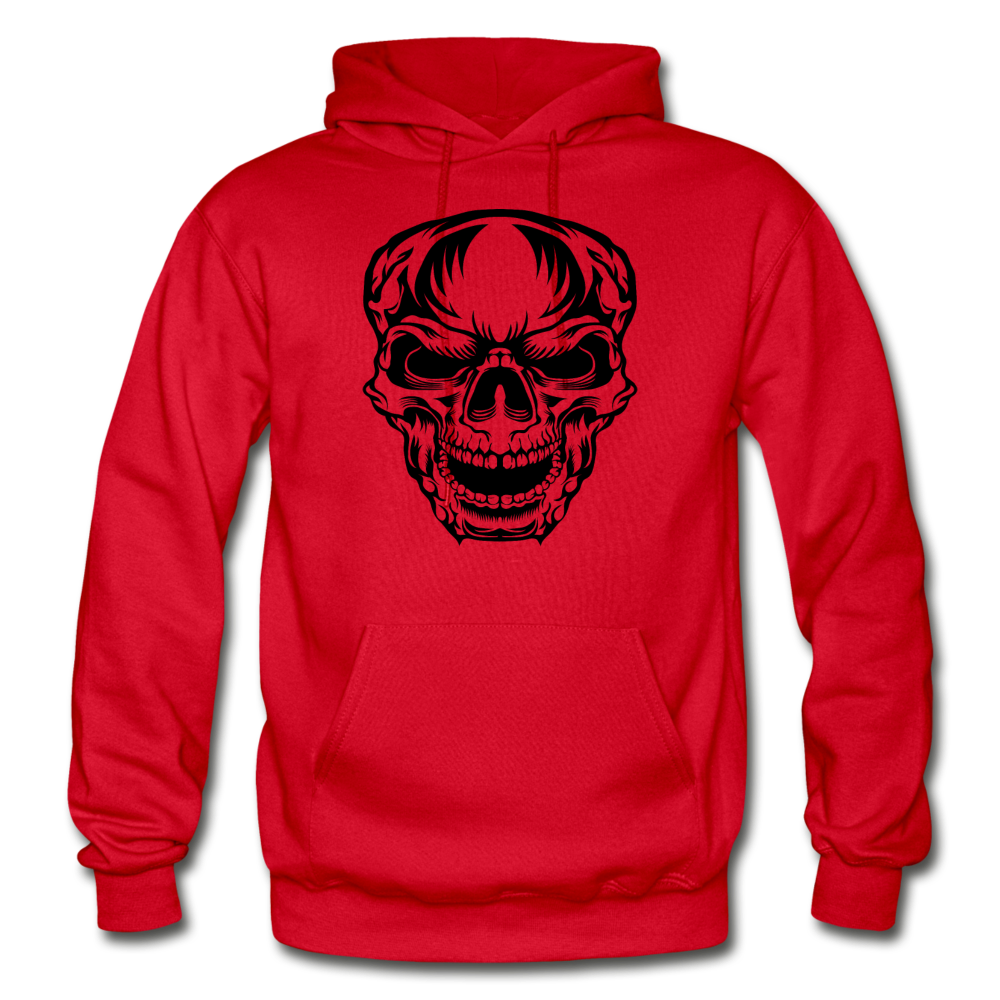Skull Hoodie - red