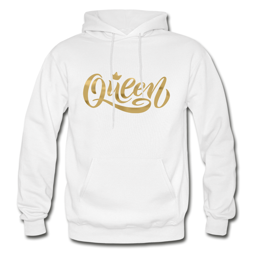 Queen Hoodie - white