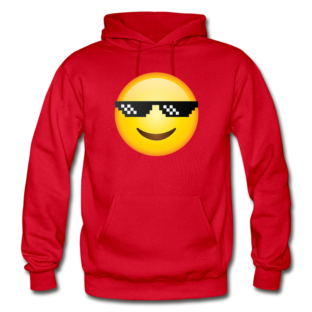 Cool Emoji Hoodie - red