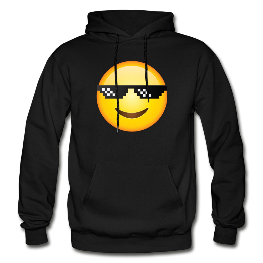 Cool Emoji Hoodie - black