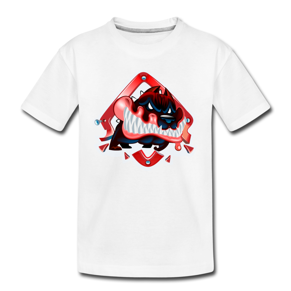 Monster Kids T-Shirt - white