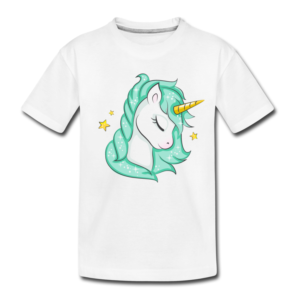 Unicorn Kids T-Shirt - white