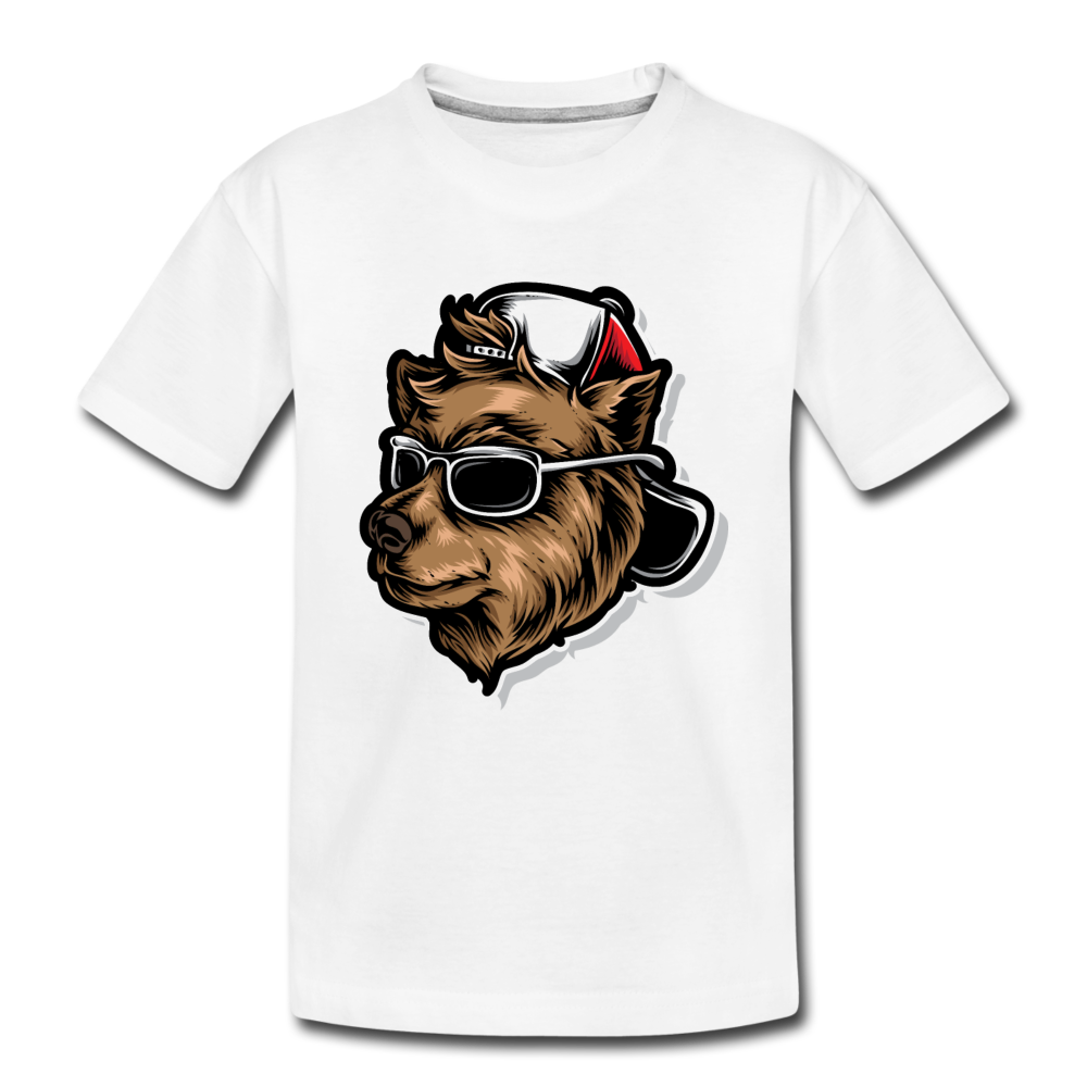 Cool Dog Kids T-Shirt - white