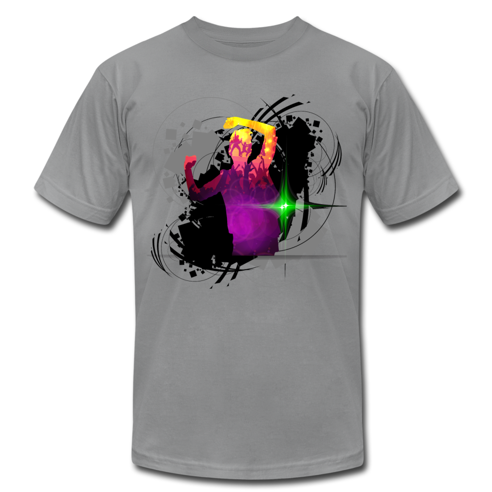 Colorful Abstract Dancer T-Shirt - slate
