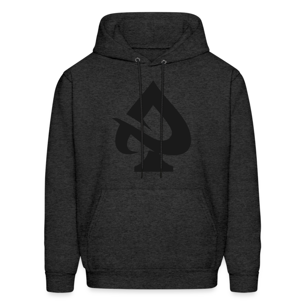 Spade Hoodie - charcoal grey