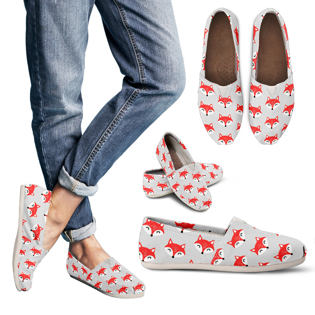 Fox Pattern Shoes