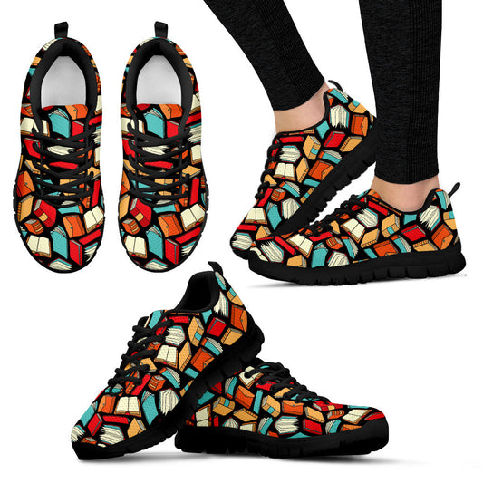 Book lovers Pattern - Sneakers
