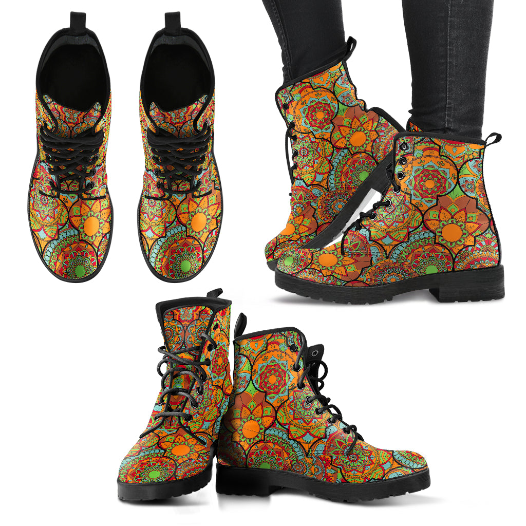 Handcrafted Mandalas 4 Boots