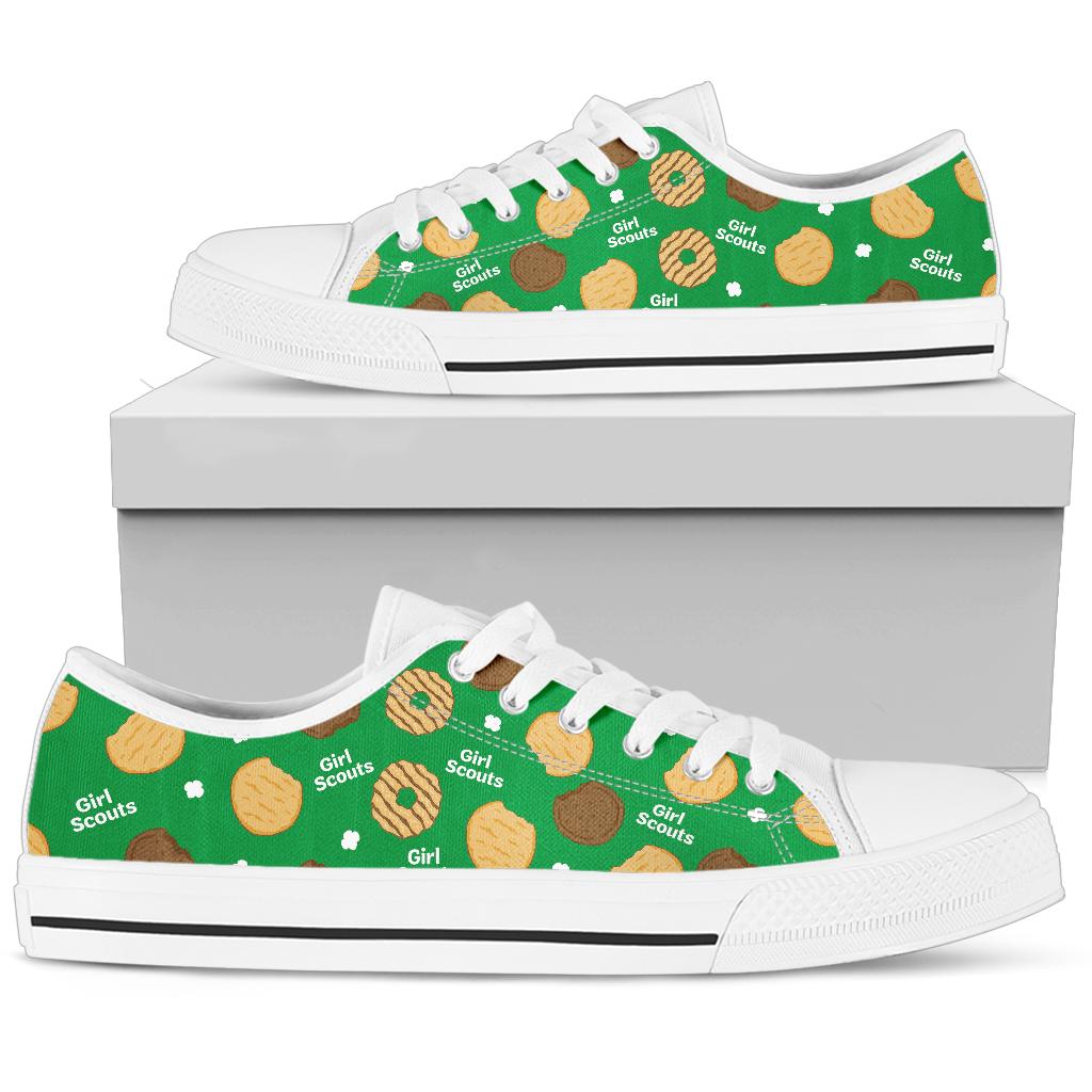 Girl Scout Cookie Shoes - Green Sneakers