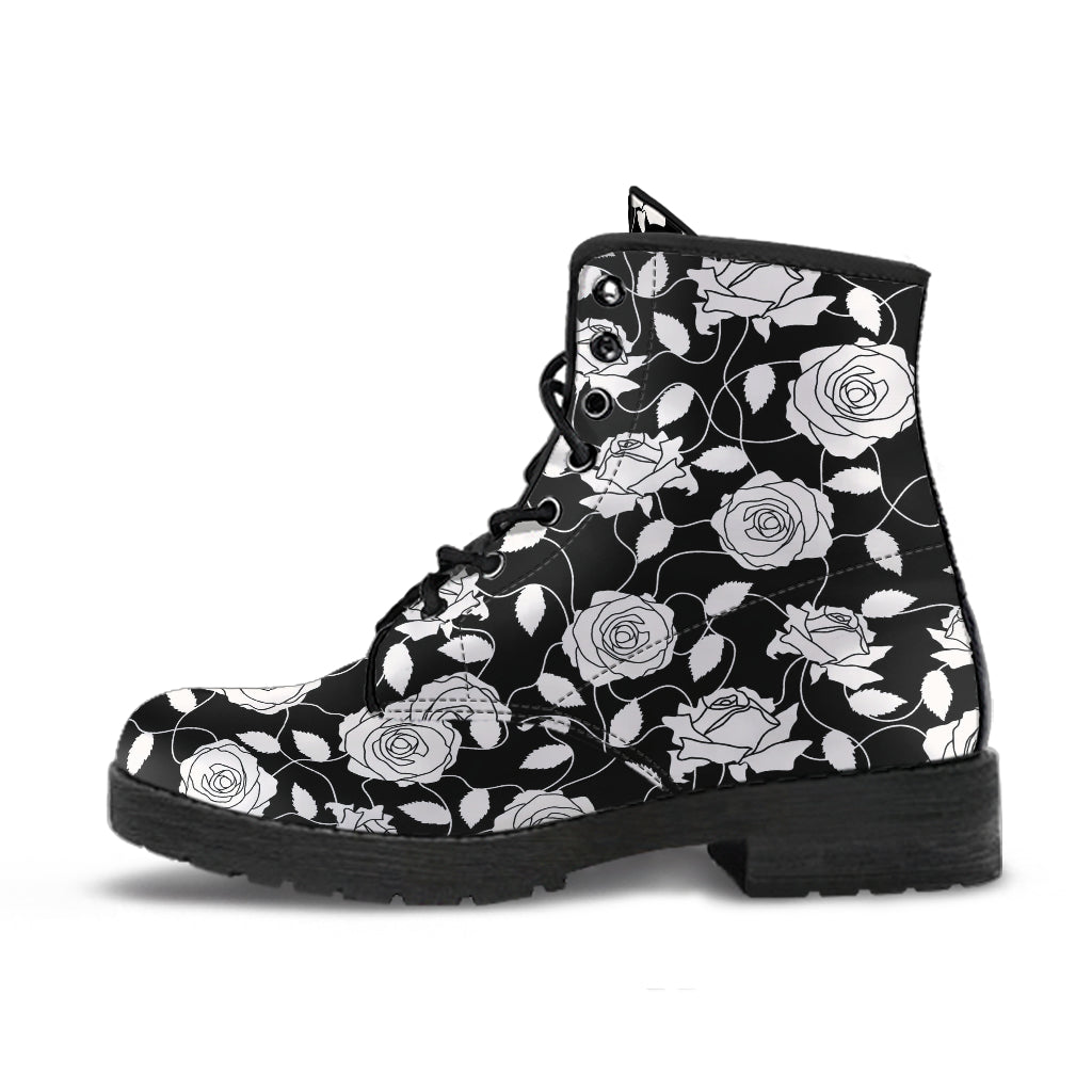 White Rose Boots