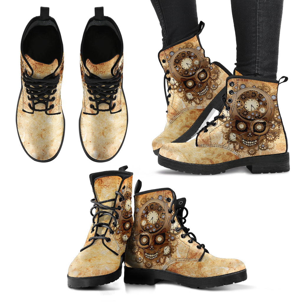 Steampunk 5 Handcrafted Boots