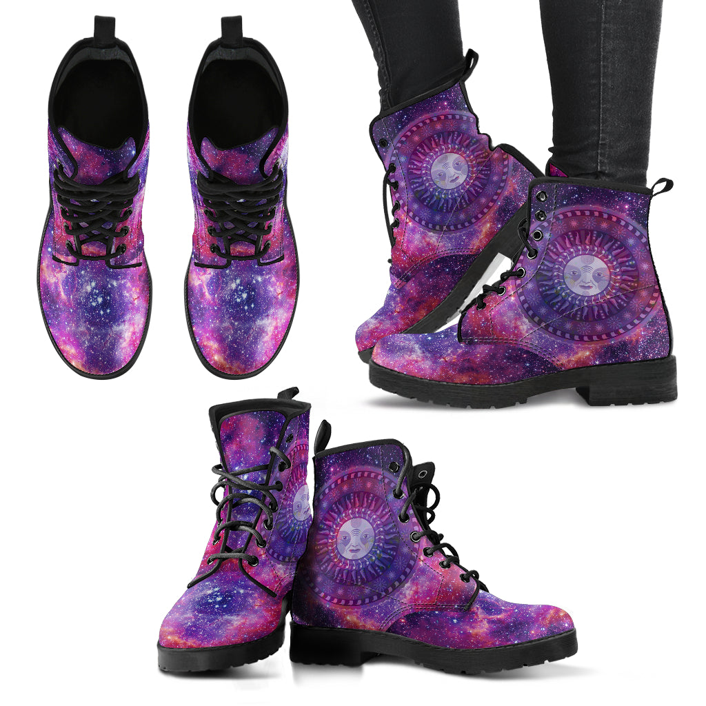 Galaxy Sun Women's Leather Boots