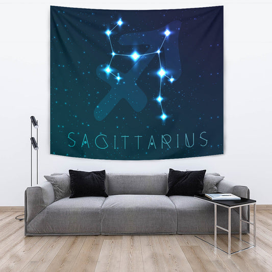 Sagittarius Zodiac Wall Tapestry