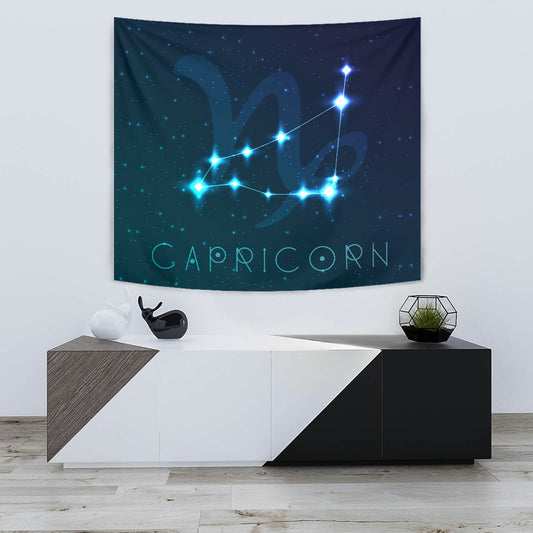 Capricorn Zodiac Wall Tapestry