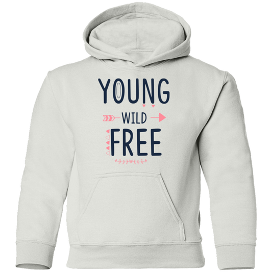 Young Wild & Free Kids Hoodie