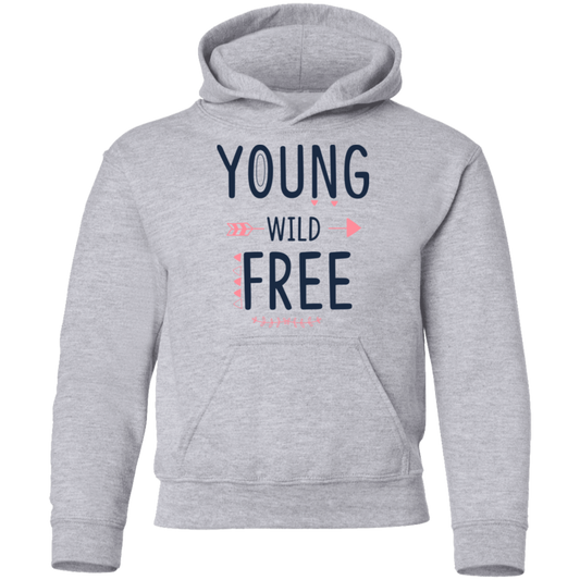 Young Wild & Free Kids Hoodie