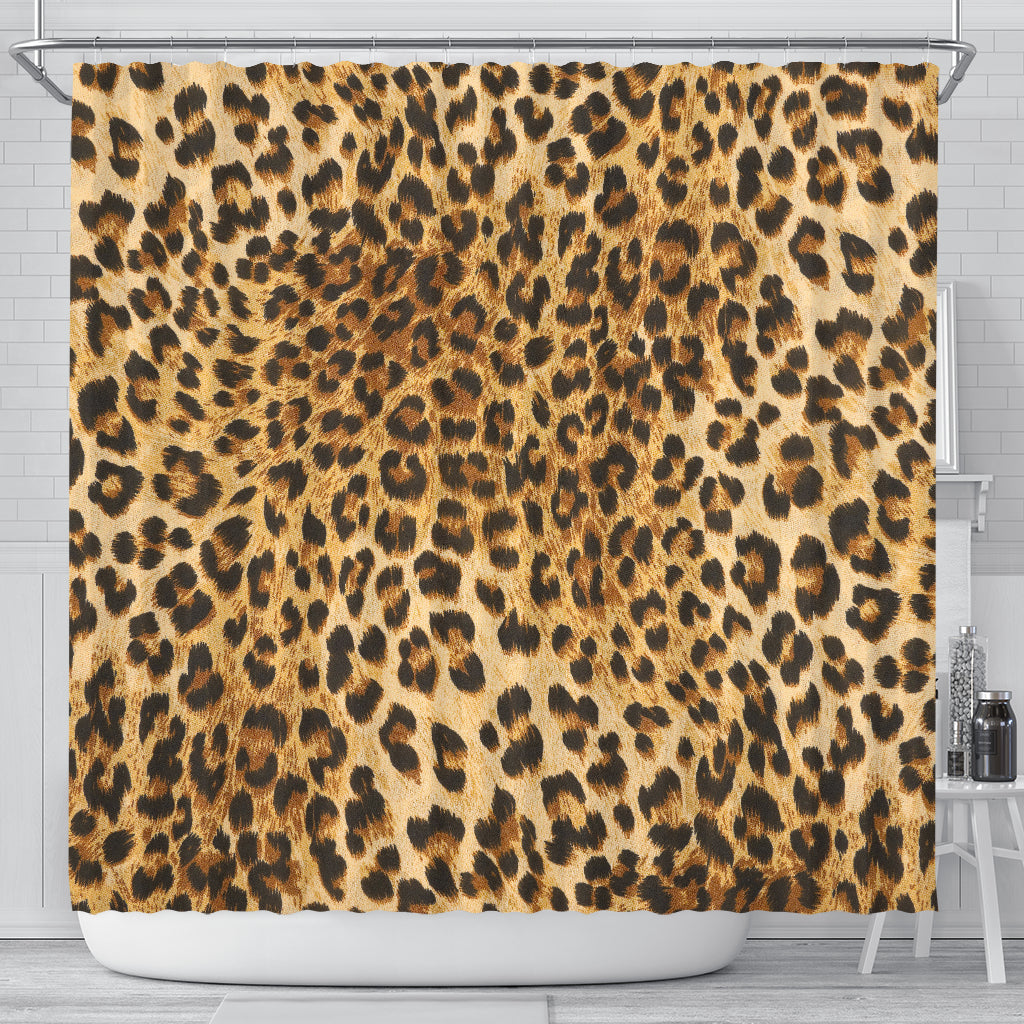 Leopard Print Shower Curtain