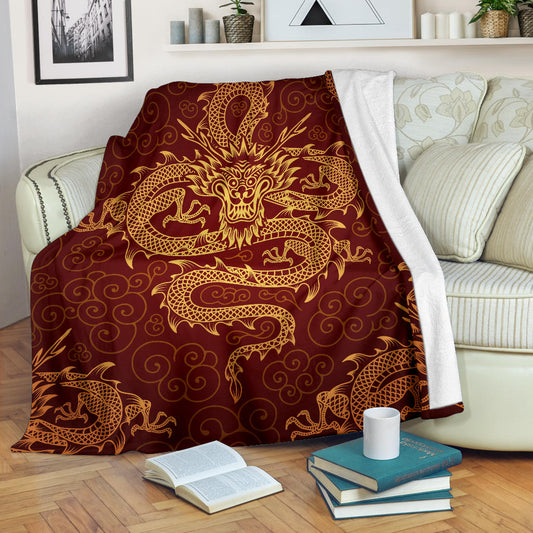 Red Dragon Blanket