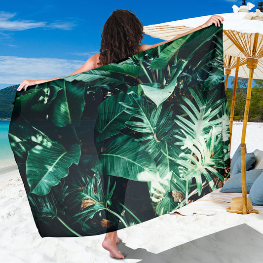 Green Plants Sarong