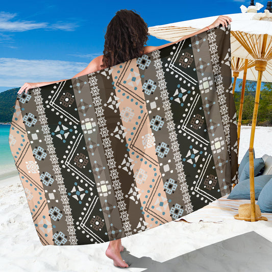 Brown Boho Ethnic Sarong