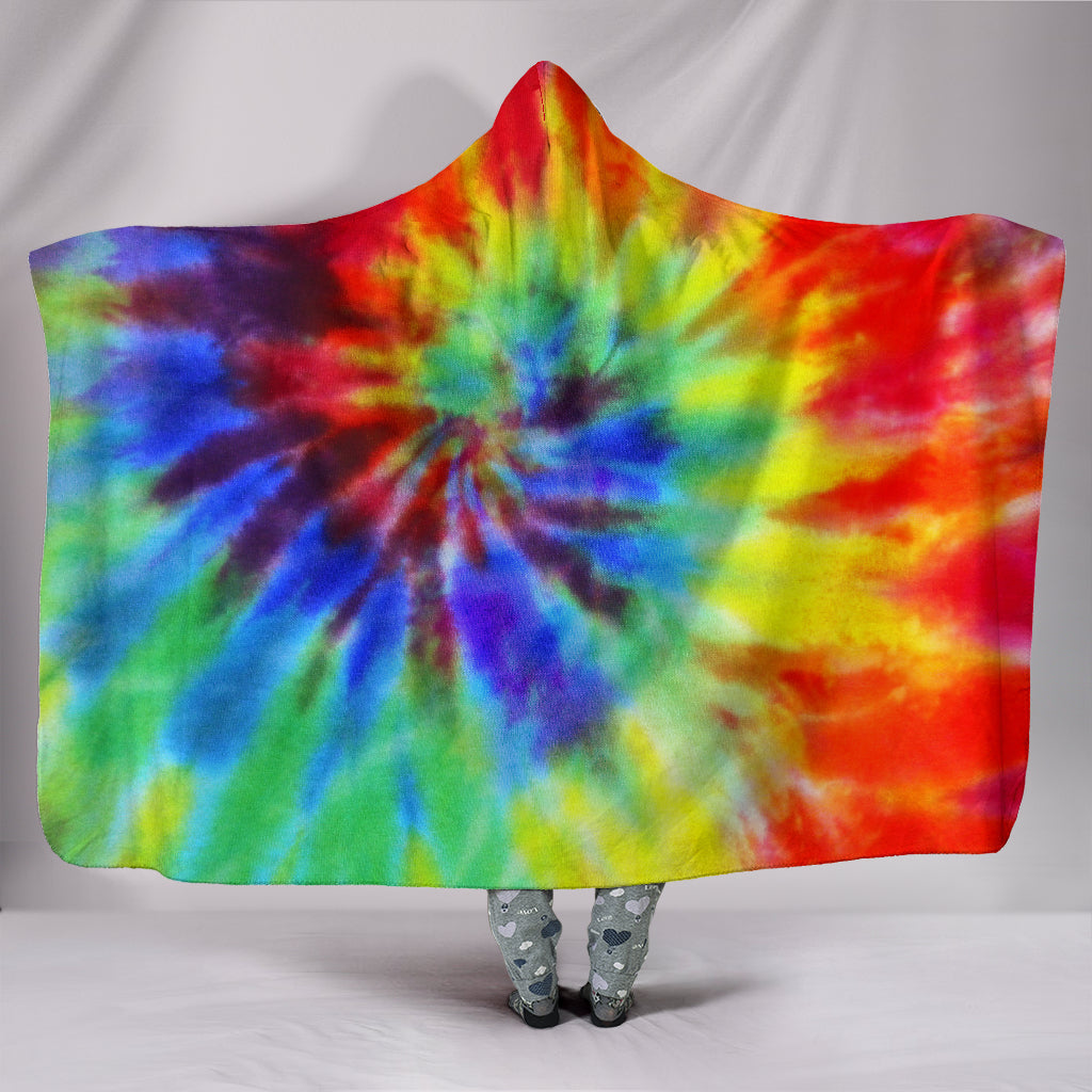 Tie Dye - Hooded Blanket
